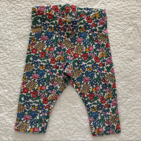 Mini Boden Capri Floral Leggings 